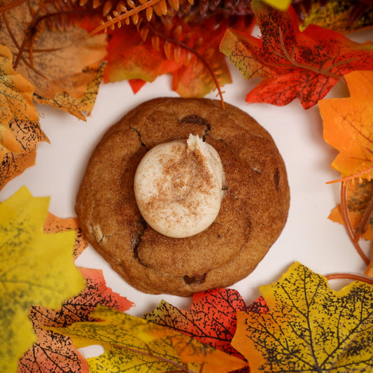 Pumpkin Spiced Stuffed Cookies