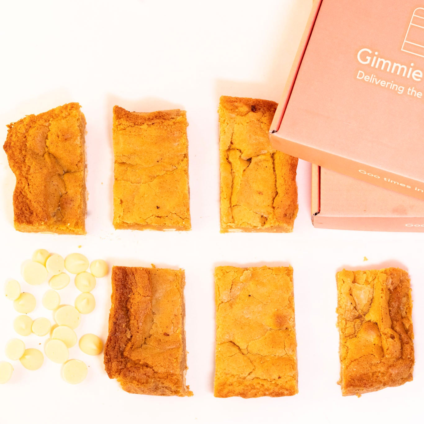 Gluten Free - White Chocolate Blondies