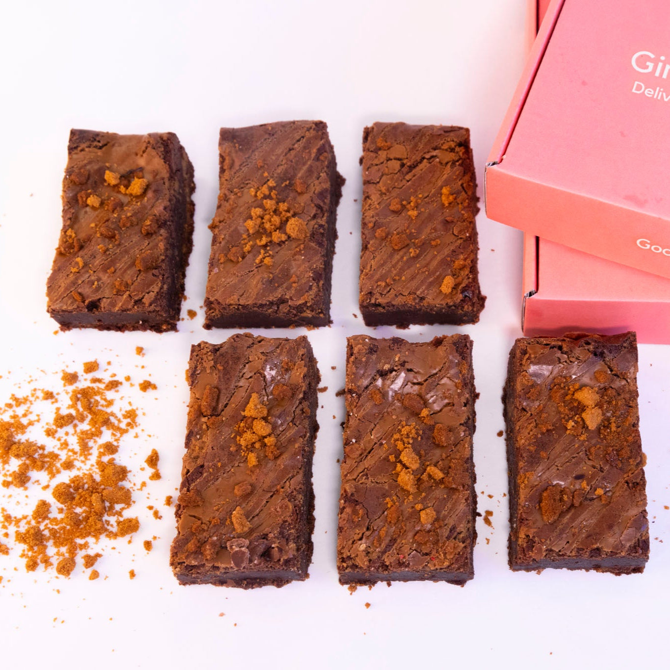 Lotus Biscoff Brownies