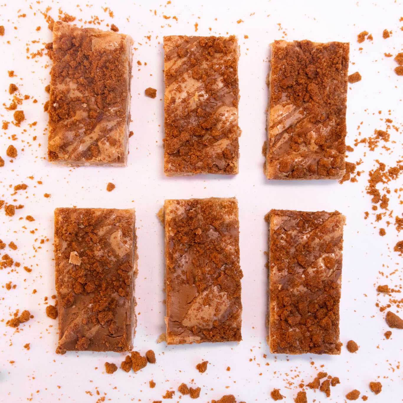 Lotus Biscoff Blondies