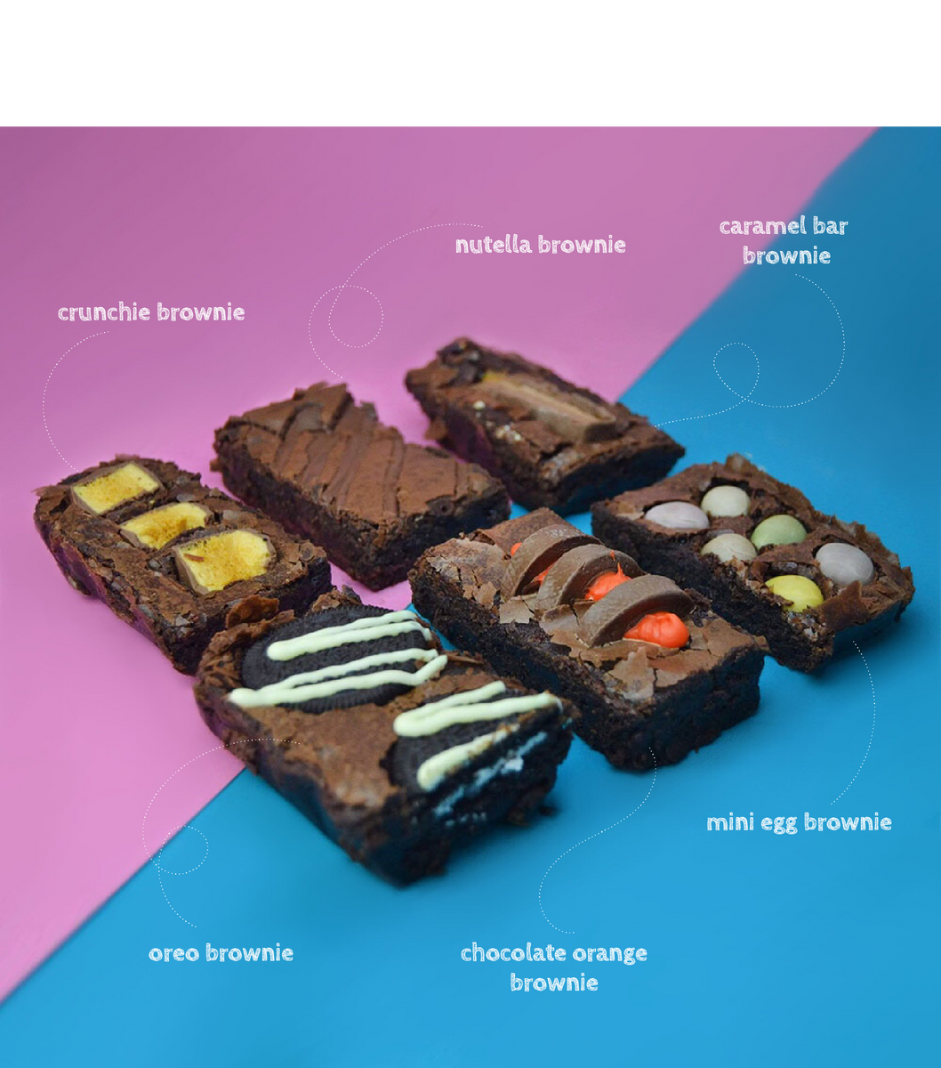 Brownie Delivery Just The Brownies Mix Box gimmiebrownies