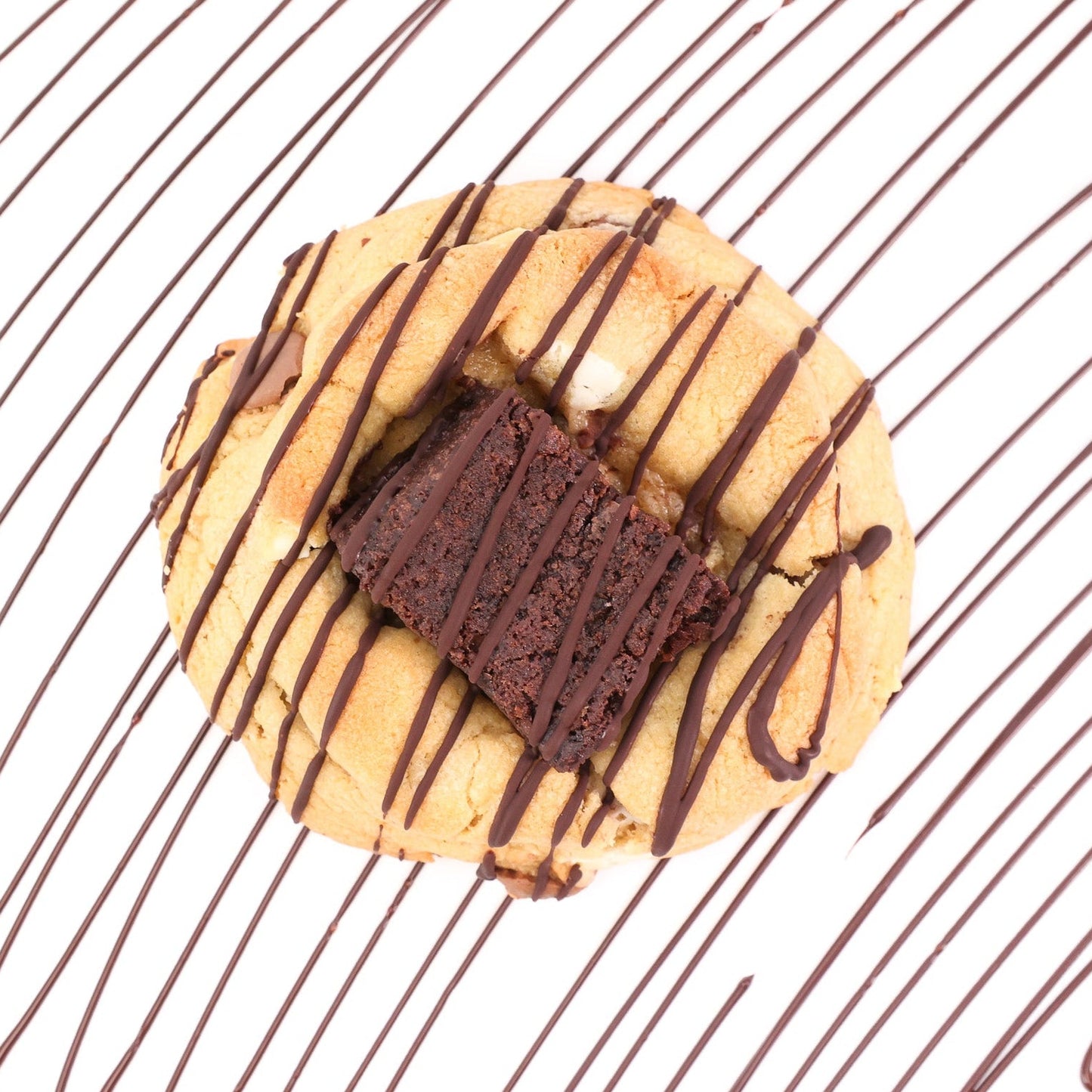 Brownie Stuffed Cookies