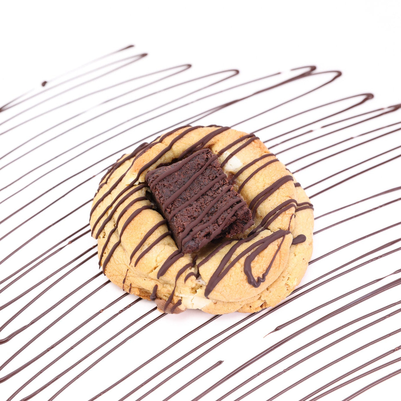 Brownie Stuffed Cookies
