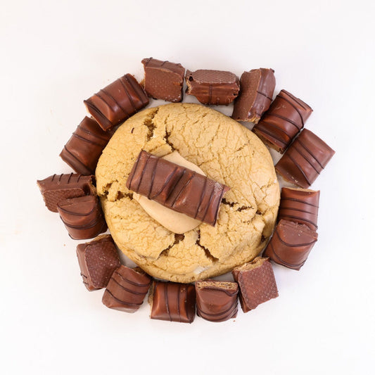 Kinder Bueno Stuffed Cookies
