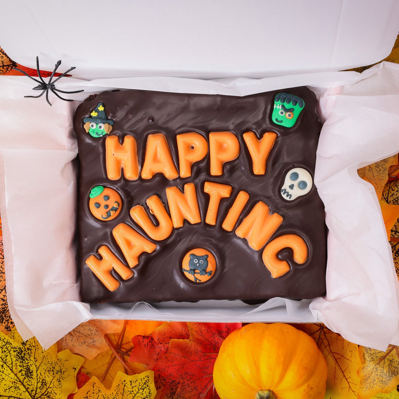 Happy Haunting  - Halloween Slab