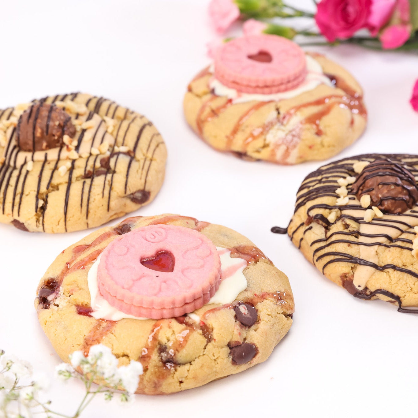 Mother's Day Stuffed Cookies