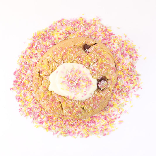 Birthday Sprinkles Stuffed Cookies