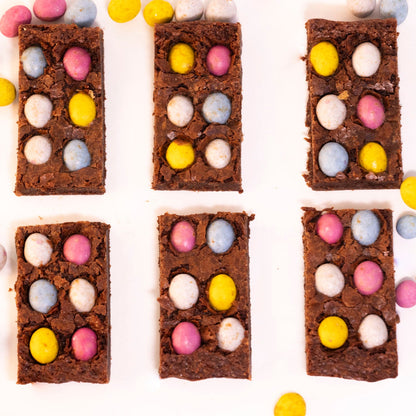 Gluten Free - Mini Egg Brownies