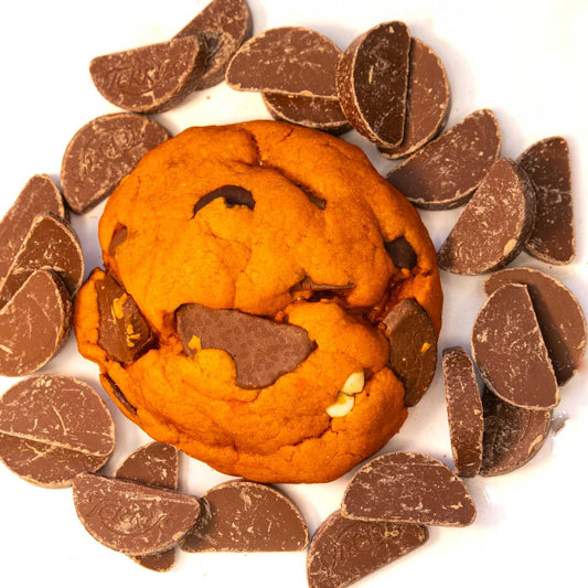 Chocolate Orange Stuffed Cookies