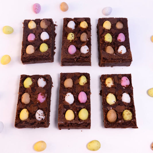 Mini Egg Brownies