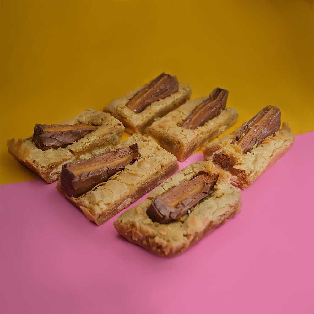 Caramel Bar Blondies