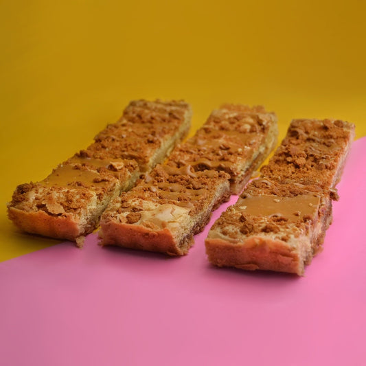 Lotus Biscoff Blondies