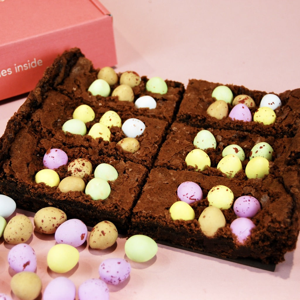 Gluten Free - Mini Egg Brownies