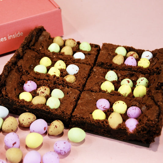 Gluten Free - Mini Egg Brownies